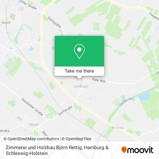 Zimmerei und Holzbau Björn Rettig map