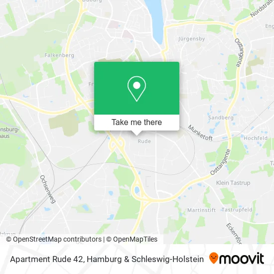 Карта Apartment Rude 42