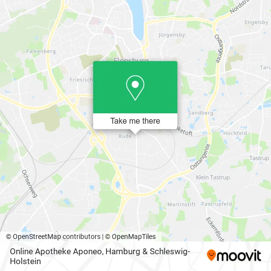 Карта Online Apotheke Aponeo