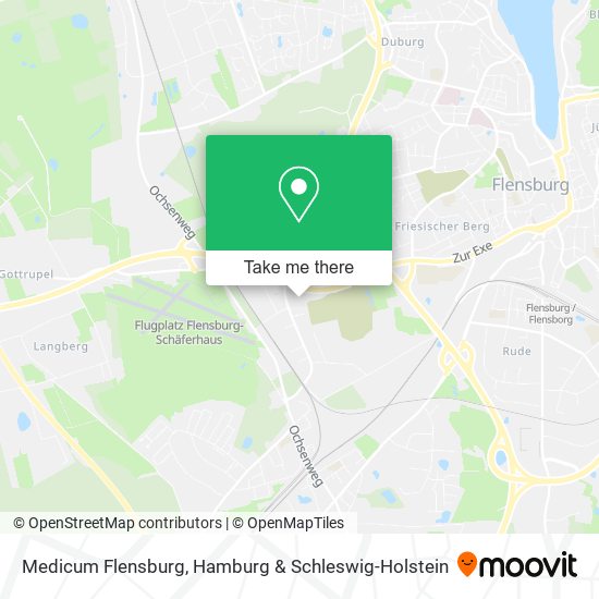 Medicum Flensburg map