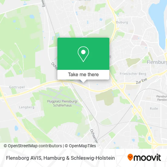 Карта Flensborg AVIS