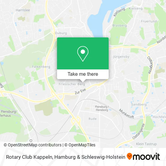 Карта Rotary Club Kappeln