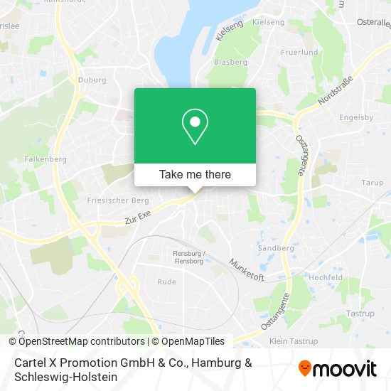 Cartel X Promotion GmbH & Co. map