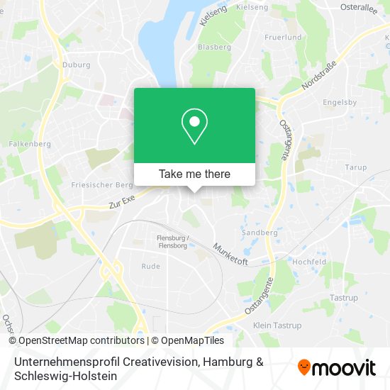 Unternehmensprofil Creativevision map