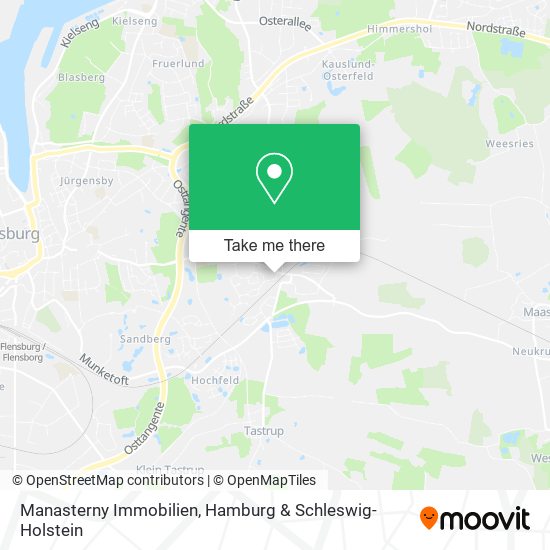 Manasterny Immobilien map