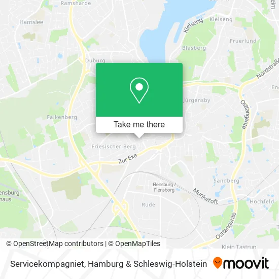 Карта Servicekompagniet