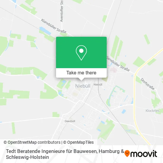 Карта Tedt Beratende Ingenieure für Bauwesen