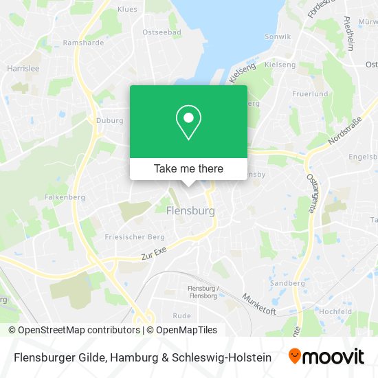 Flensburger Gilde map