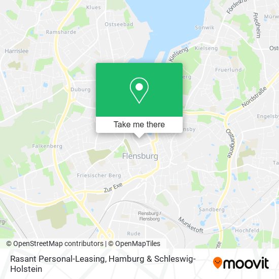 Rasant Personal-Leasing map