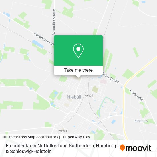 Freundeskreis Notfallrettung Südtondern map