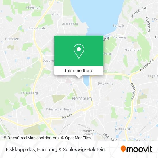 Карта Fiskkopp das