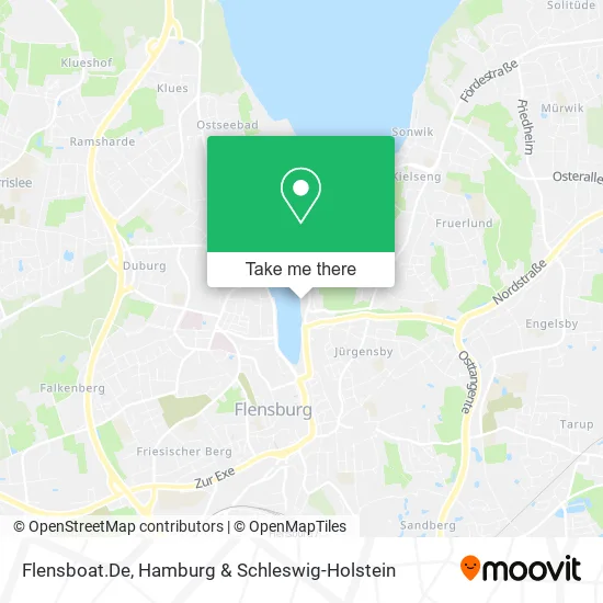 Карта Flensboat.De