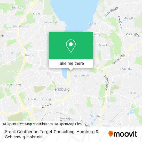 Карта Frank Günther on-Target-Consulting