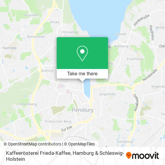 Карта Kaffeerösterei Frieda-Kaffee