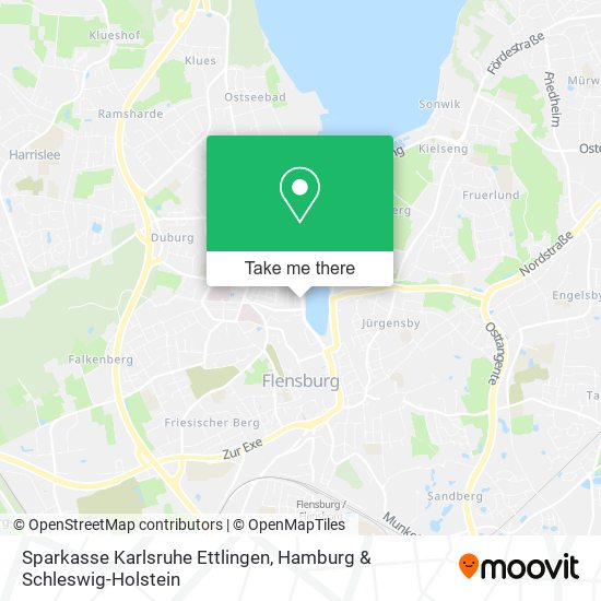 Sparkasse Karlsruhe Ettlingen map