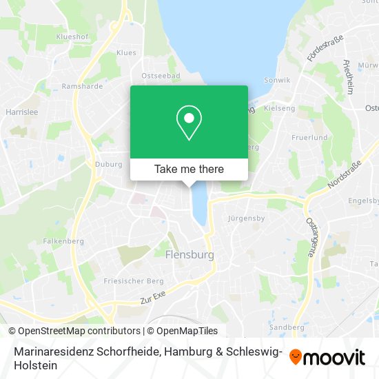 Marinaresidenz Schorfheide map