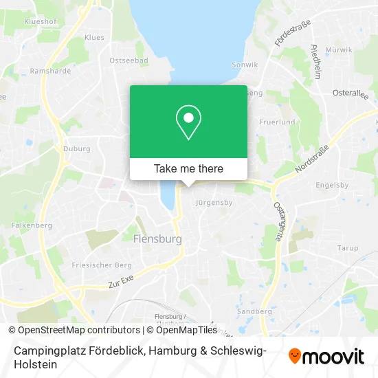 Карта Campingplatz Fördeblick
