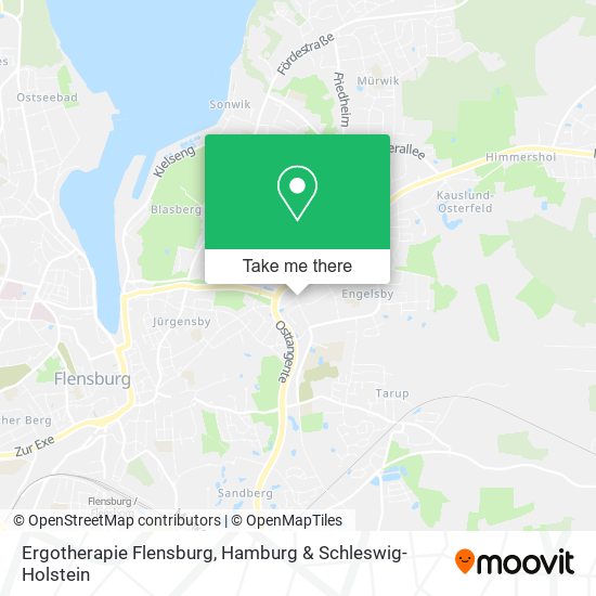 Ergotherapie Flensburg map