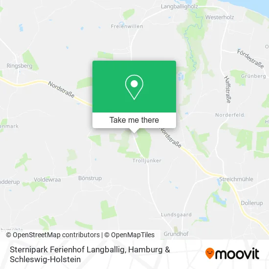 Карта Sternipark Ferienhof Langballig