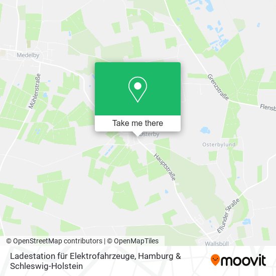 Ladestation für Elektrofahrzeuge map