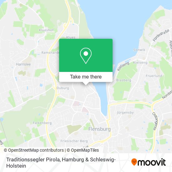 Traditionssegler Pirola map