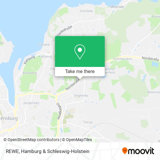 REWE map