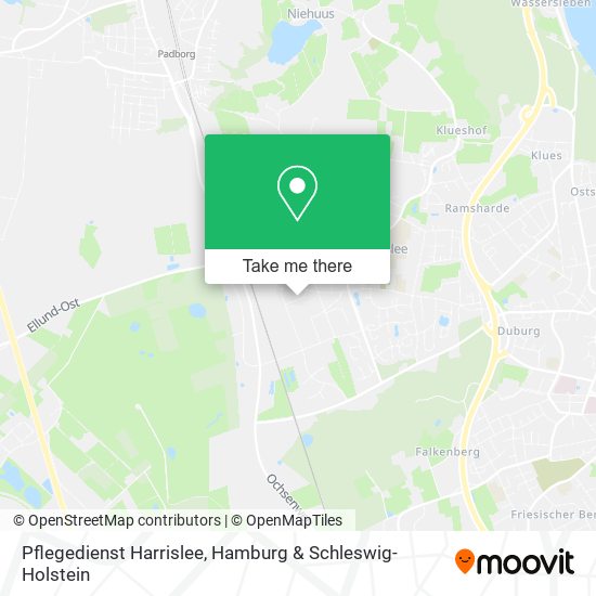 Pflegedienst Harrislee map