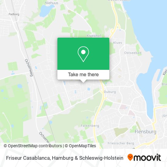 Friseur Casablanca map