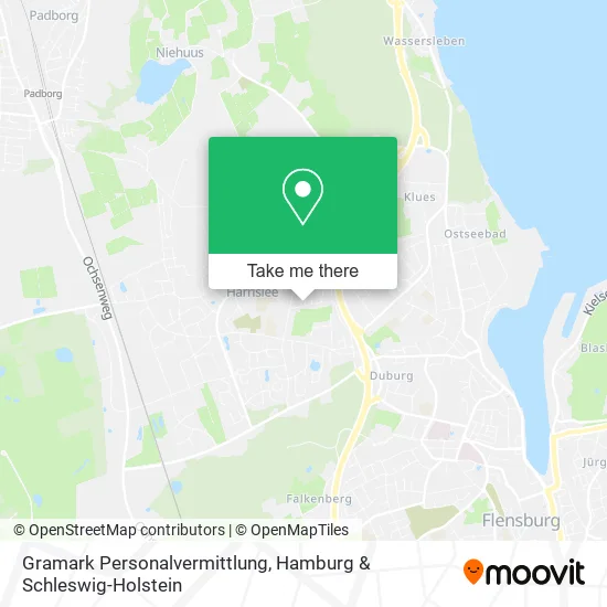 Карта Gramark Personalvermittlung
