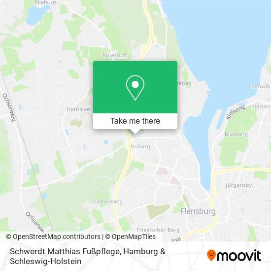 Карта Schwerdt Matthias Fußpflege