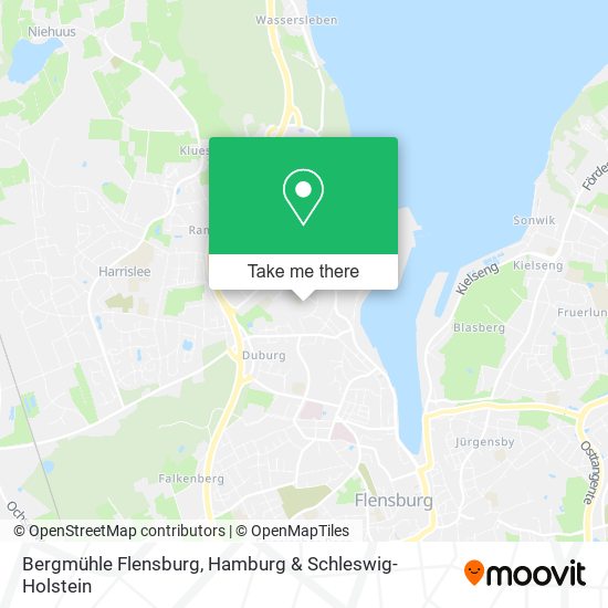 Bergmühle Flensburg map