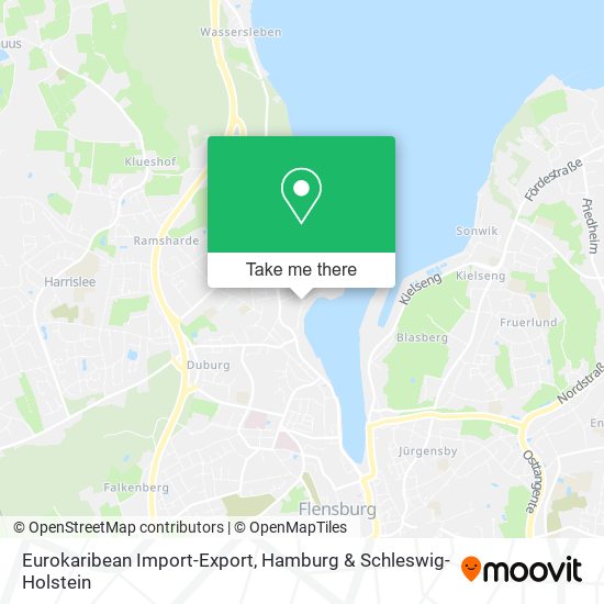 Eurokaribean Import-Export map