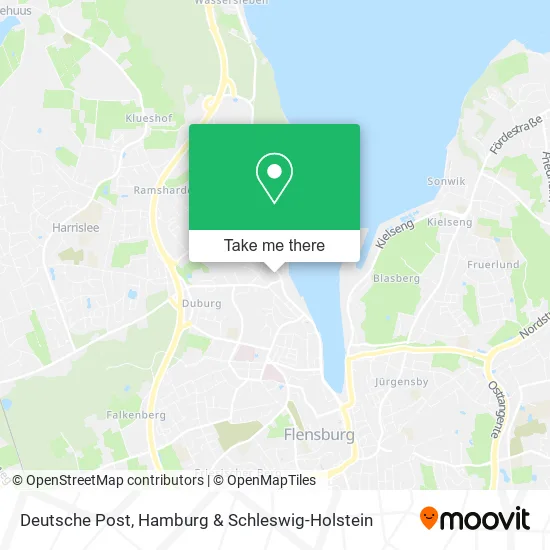 Карта Deutsche Post