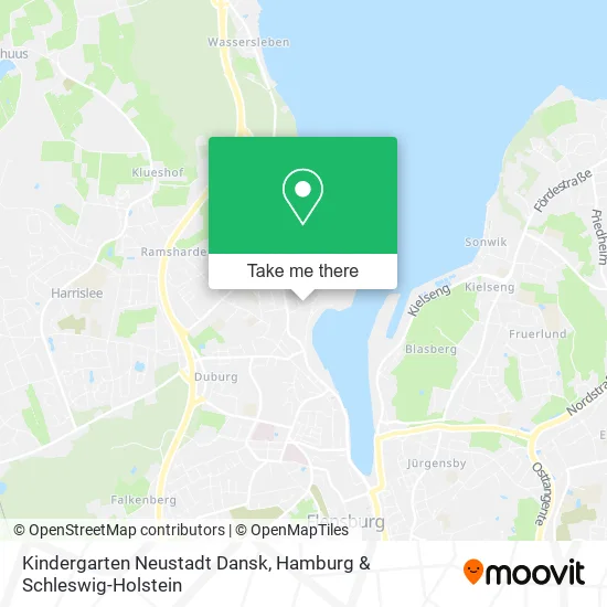 Карта Kindergarten Neustadt Dansk