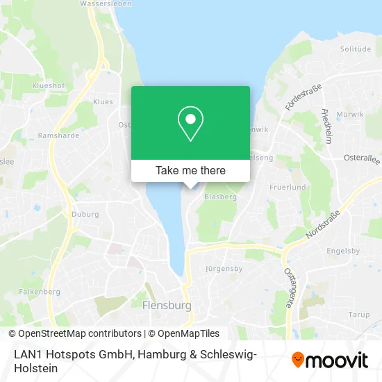 Карта LAN1 Hotspots GmbH