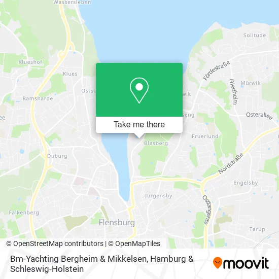 Карта Bm-Yachting Bergheim & Mikkelsen