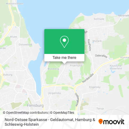 Карта Nord-Ostsee Sparkasse - Geldautomat