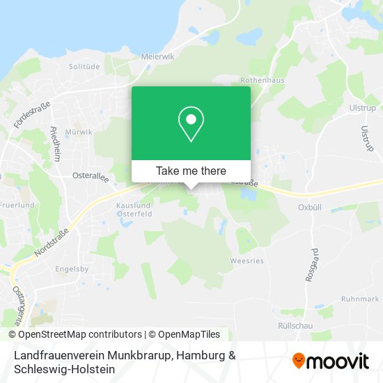 Landfrauenverein Munkbrarup map
