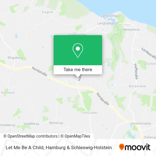 Let Me Be A Child map