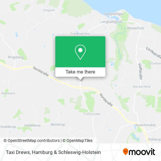 Taxi Drews map