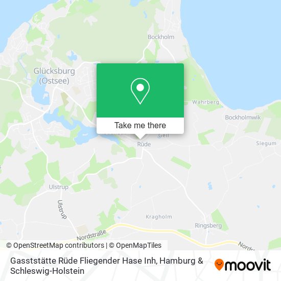 Gasststätte Rüde Fliegender Hase Inh map