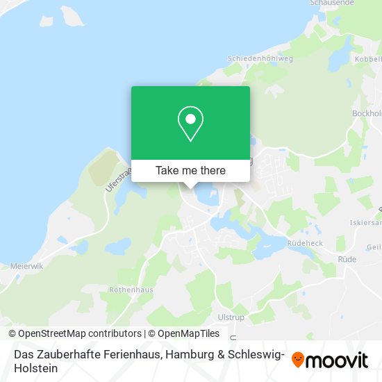 Das Zauberhafte Ferienhaus map