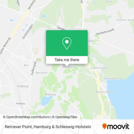 Карта Retriever Point