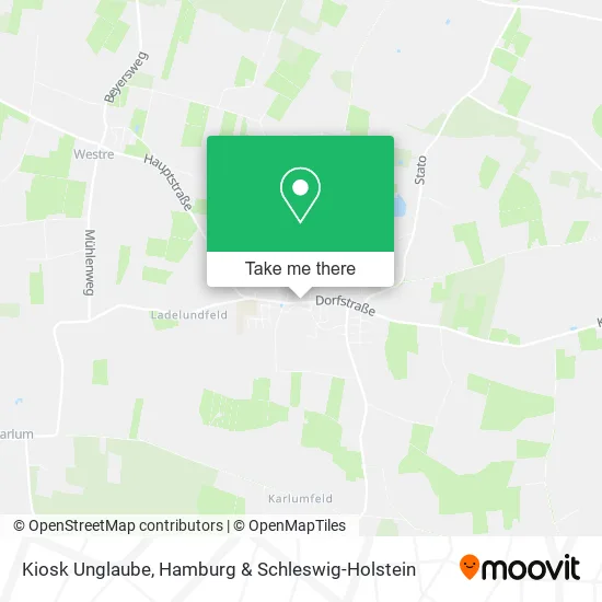 Карта Kiosk Unglaube