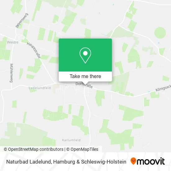 Карта Naturbad Ladelund
