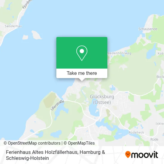 Карта Ferienhaus Altes Holzfällerhaus