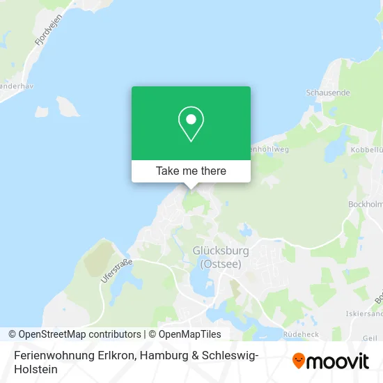 Карта Ferienwohnung Erlkron