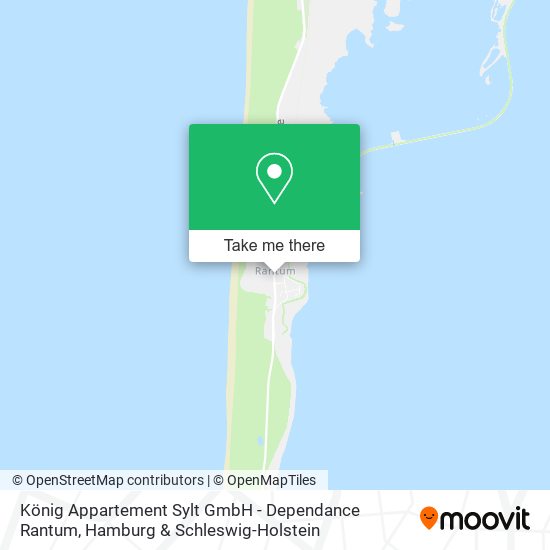 König Appartement Sylt GmbH - Dependance Rantum map