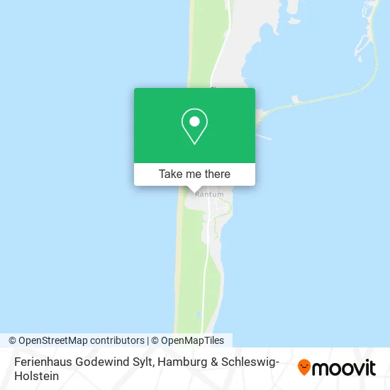 Карта Ferienhaus Godewind Sylt