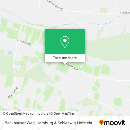 Карта Beckhuuser Weg